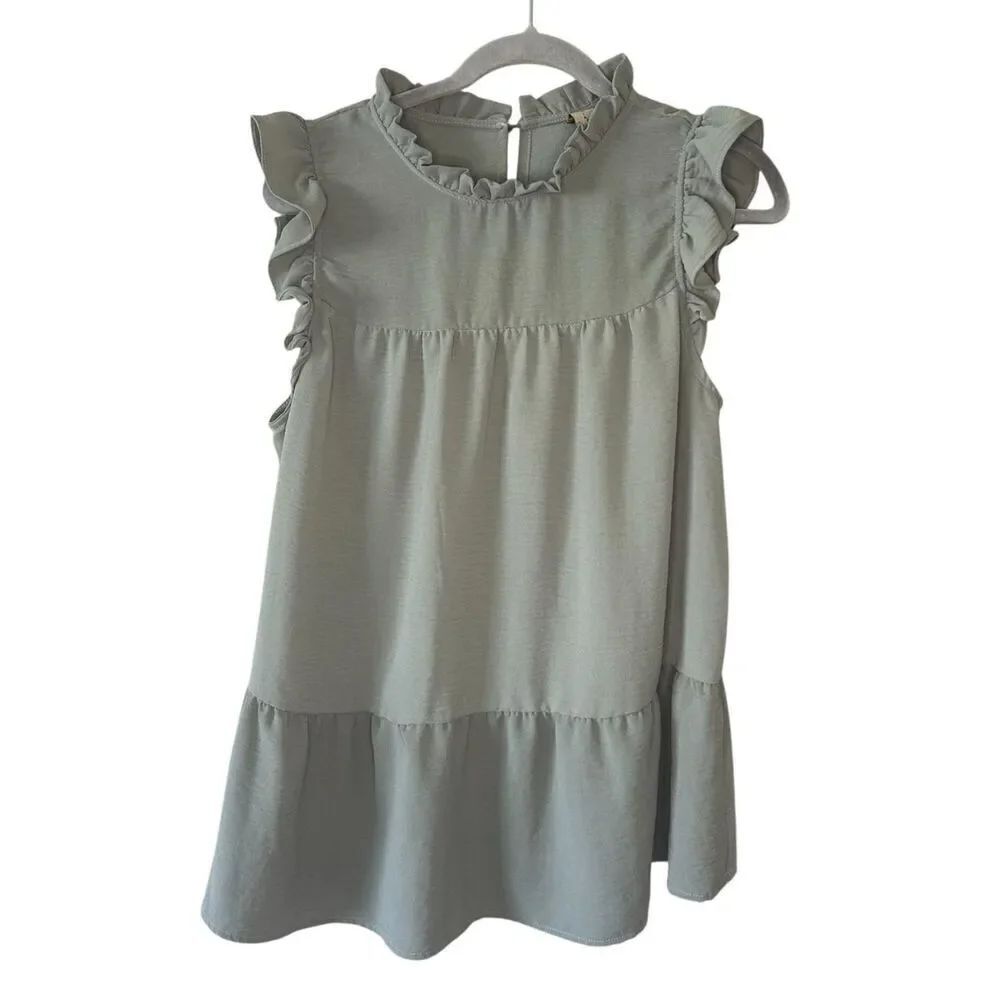 Misia Sleeveless Top Size Medium